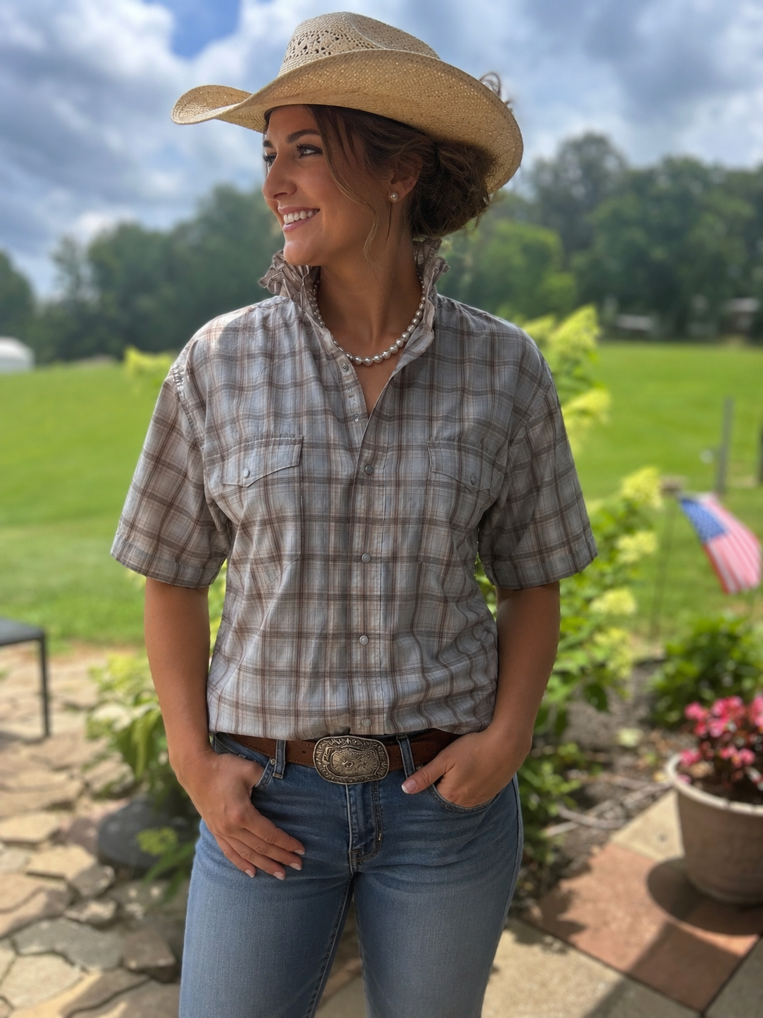 Western meets feminine charm