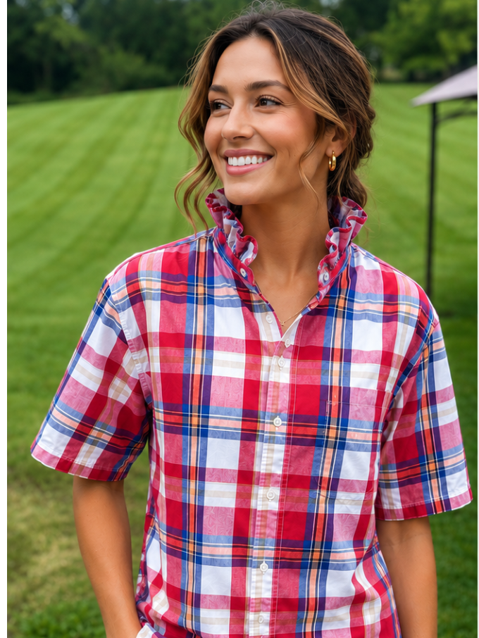 Heritage Plaid for the  4th of July