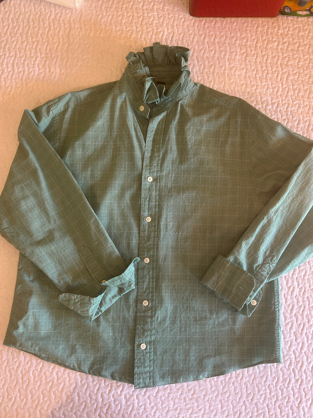Upcycled Men's Long Sleeve Button Down