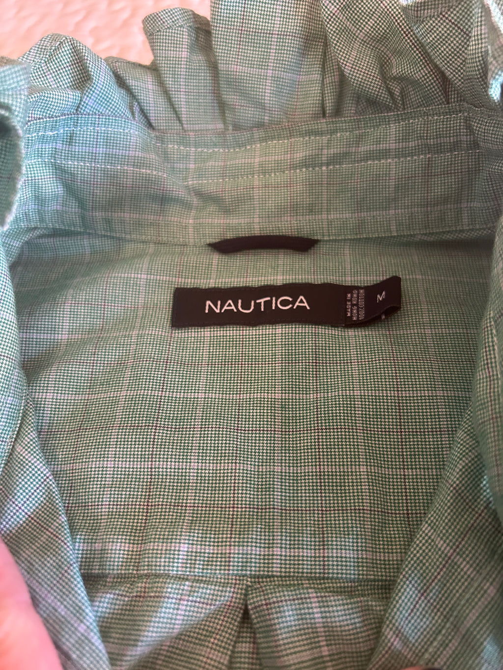 Upcycled Men's Long Sleeve Button Down