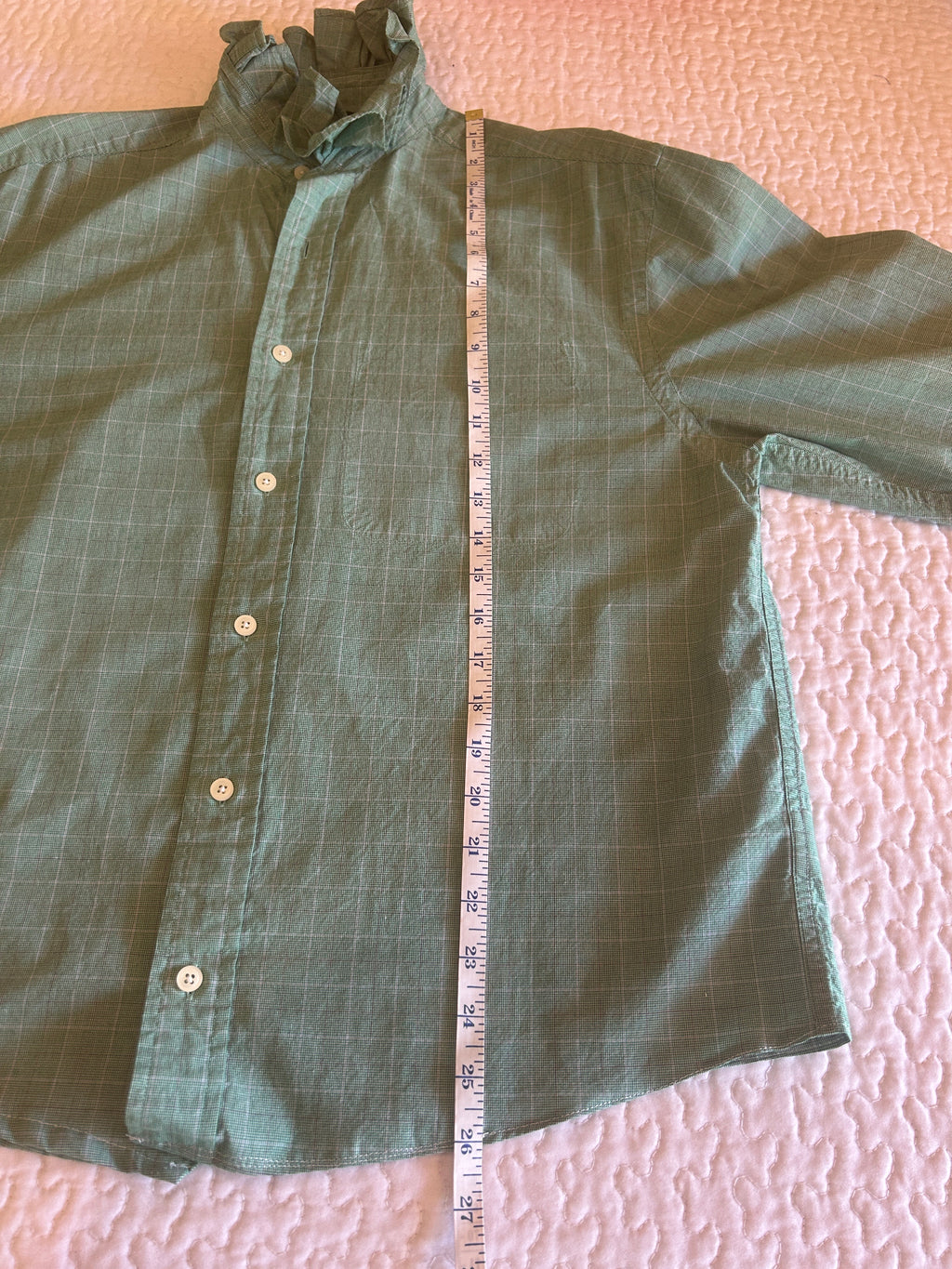 Upcycled Men's Long Sleeve Button Down