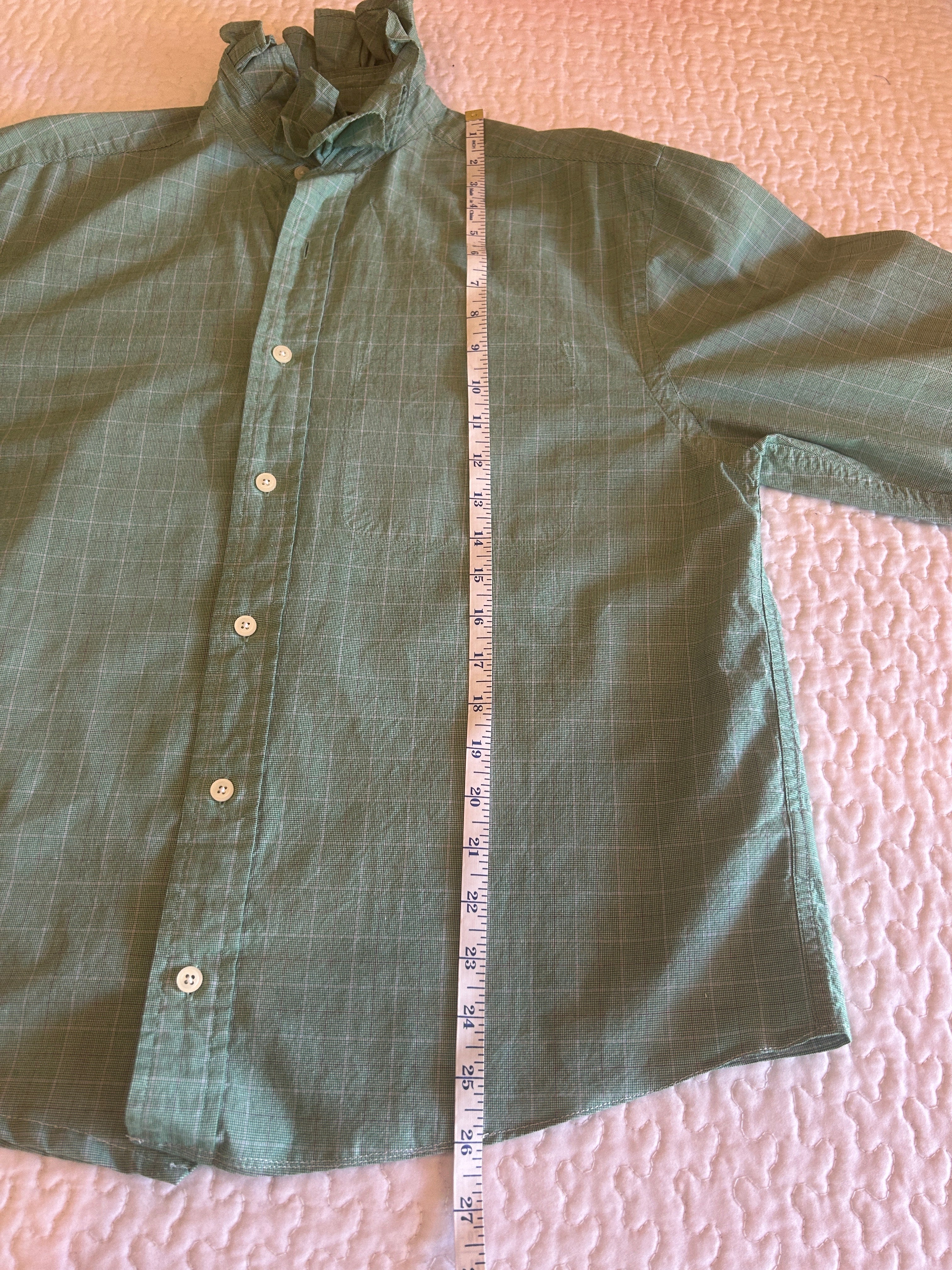 Upcycled Men's Long Sleeve Button Down