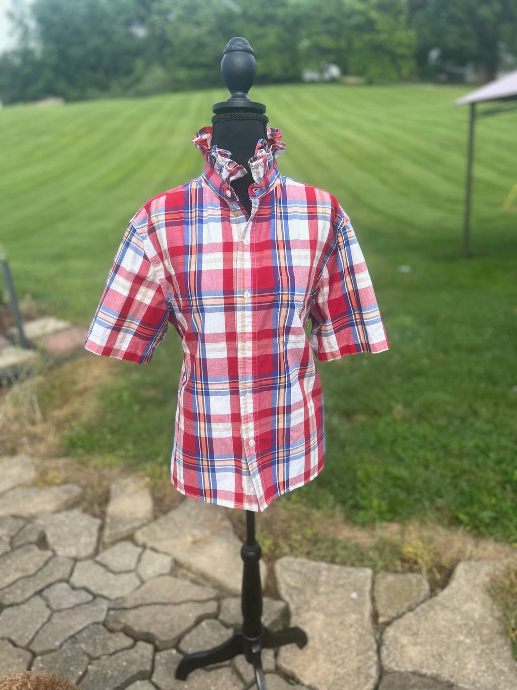 Heritage Plaid for the  4th of July