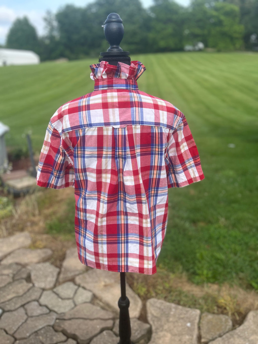 Heritage Plaid for the  4th of July