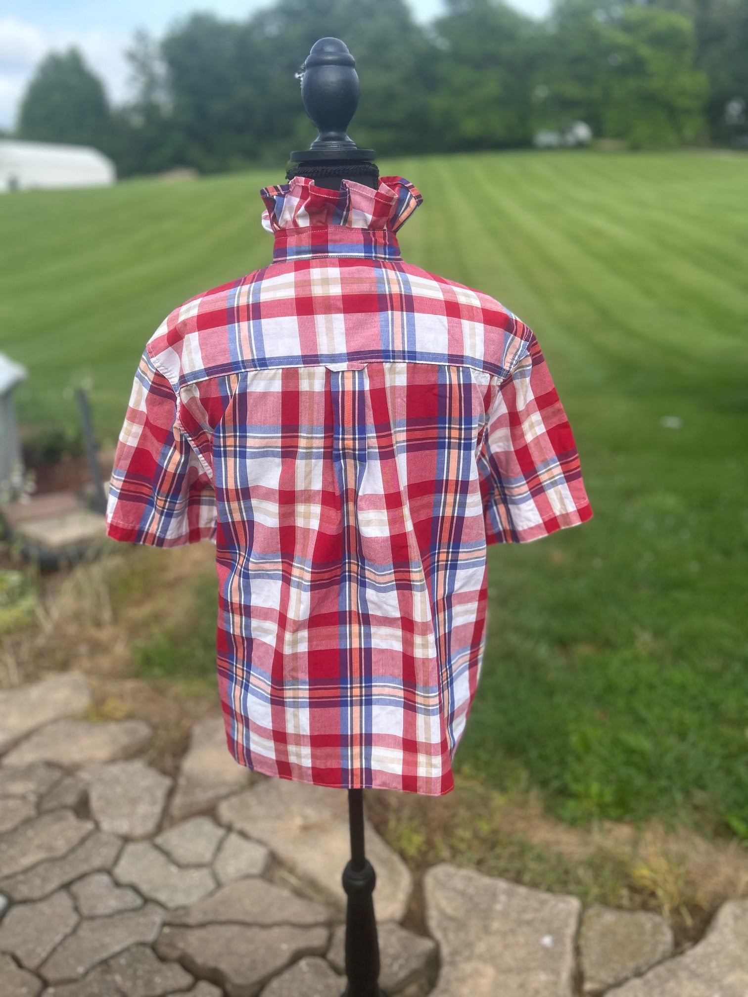 Heritage Plaid for the  4th of July