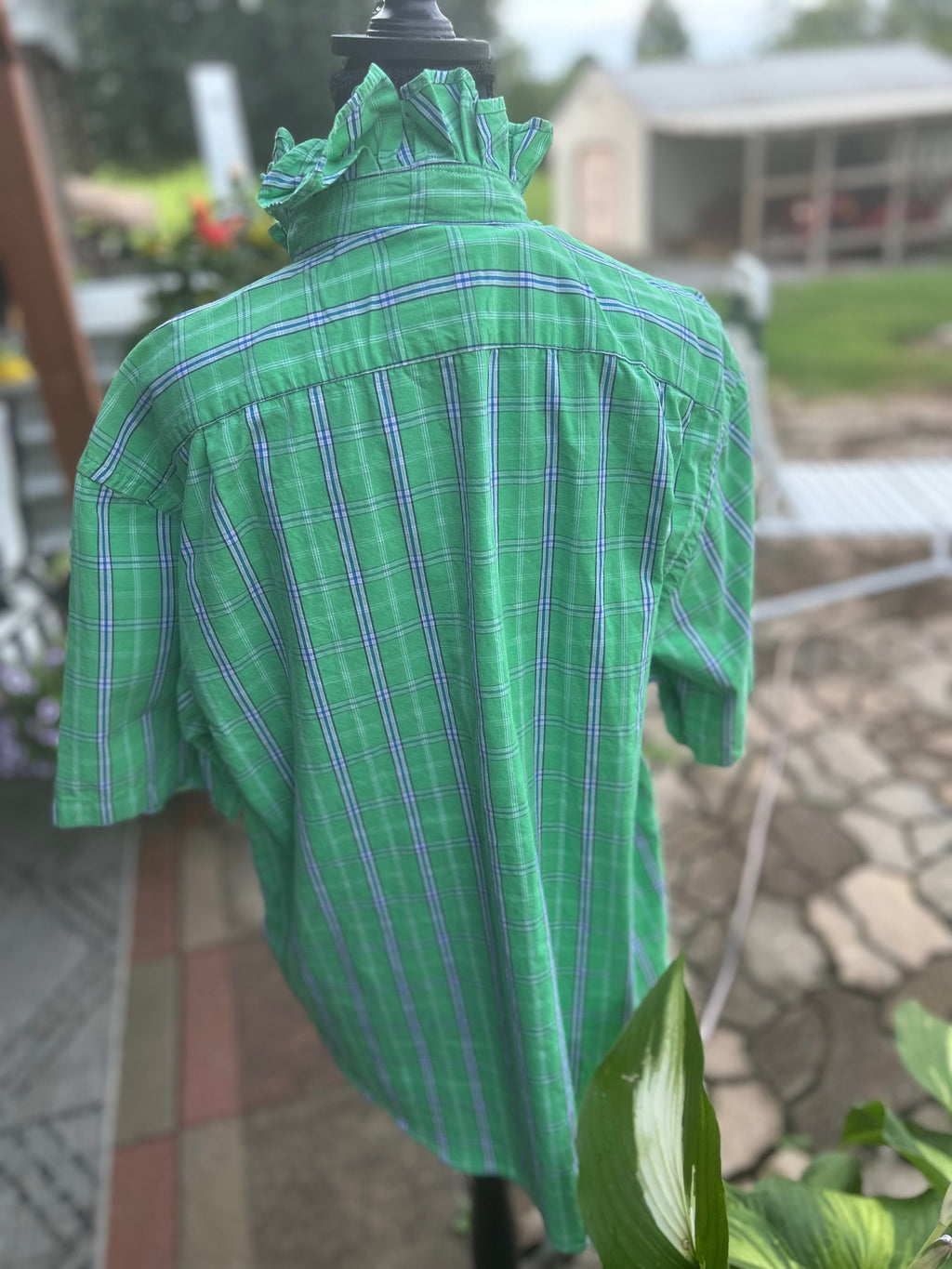 Green plaid for the summer, Yes Please!