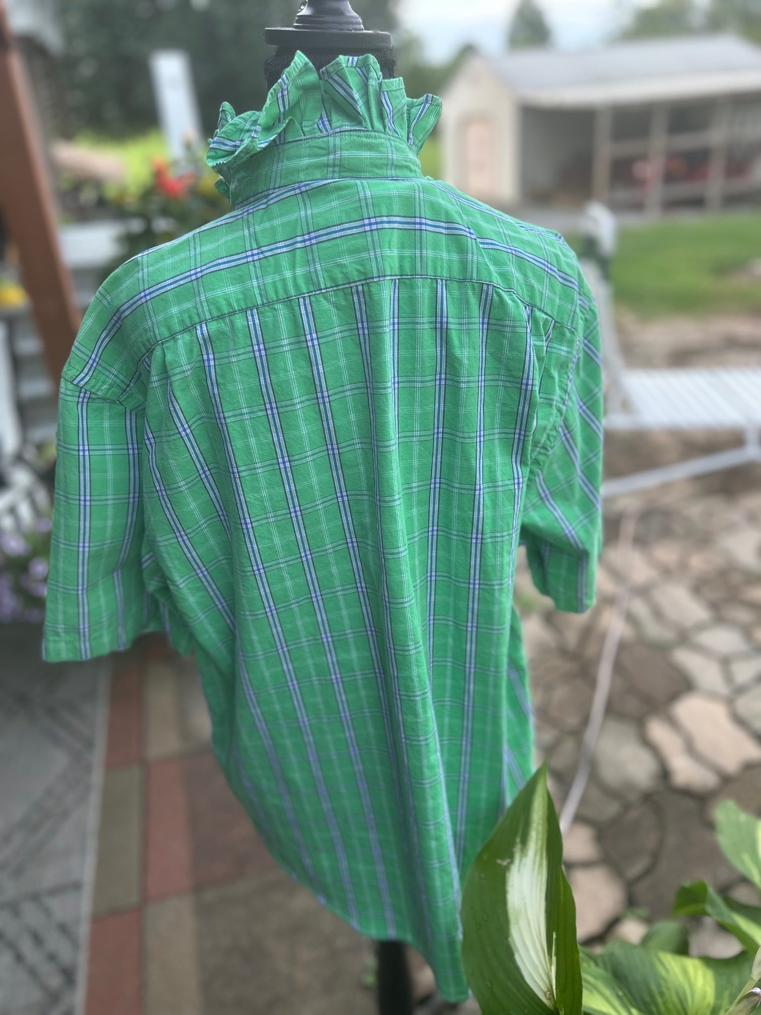 Green plaid for the summer, Yes Please!